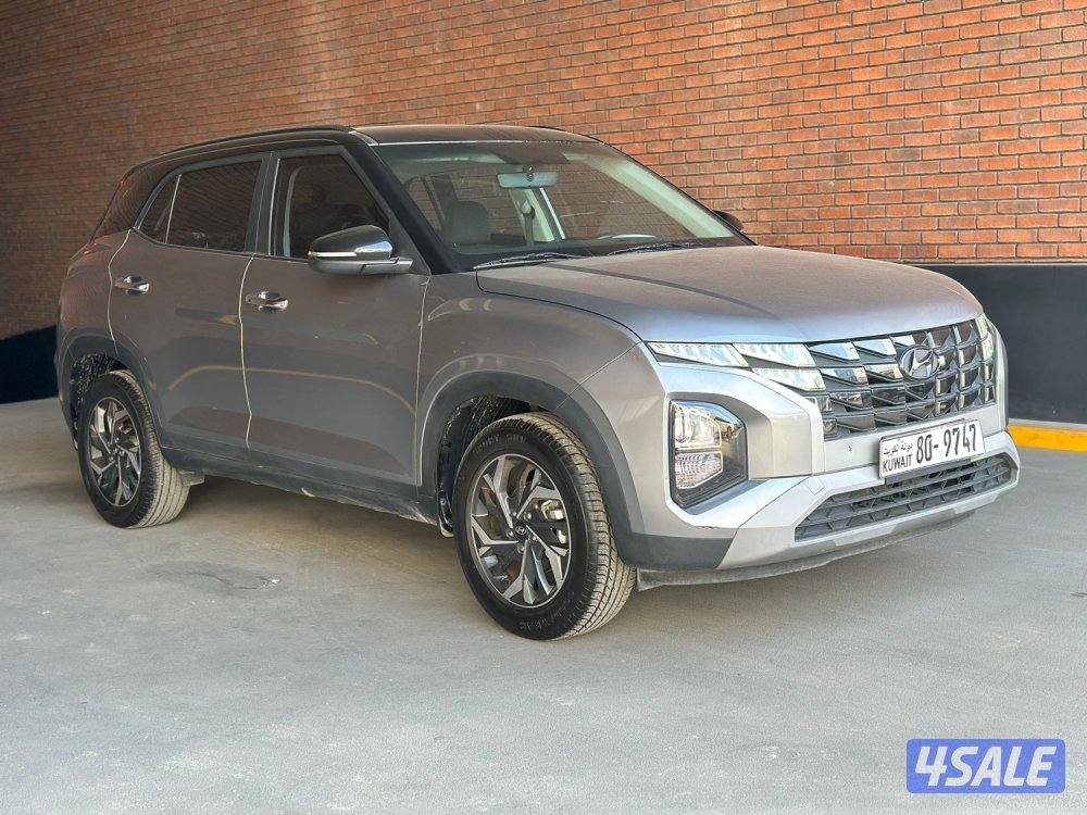 للبيع جيب كريتا موديل 2024 صبغ الوكاله تحت الكفاله3