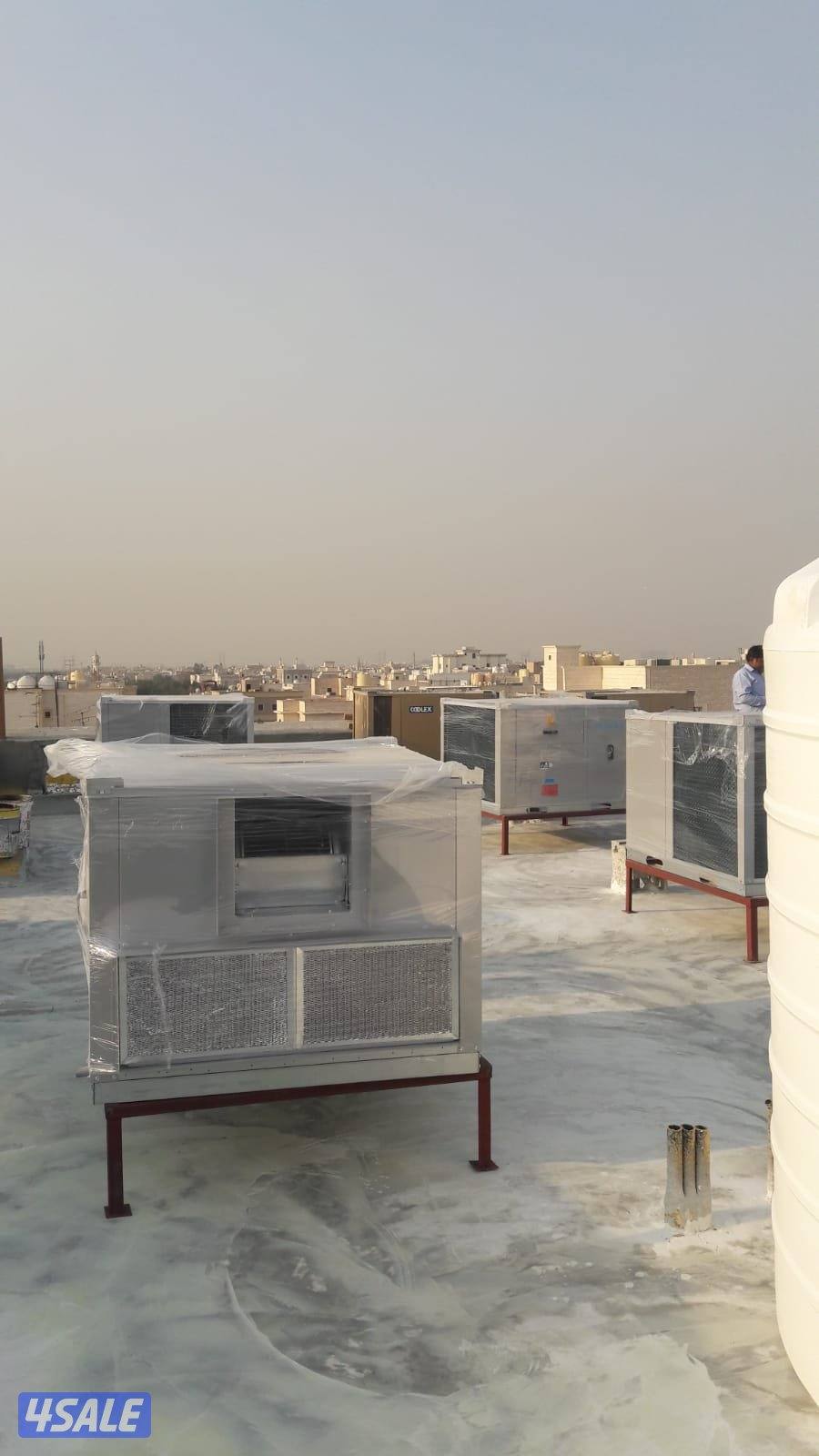 مقاول التكييف المركزي  نقل مكينة تريد تمديد تركيب دكت ديفوار5