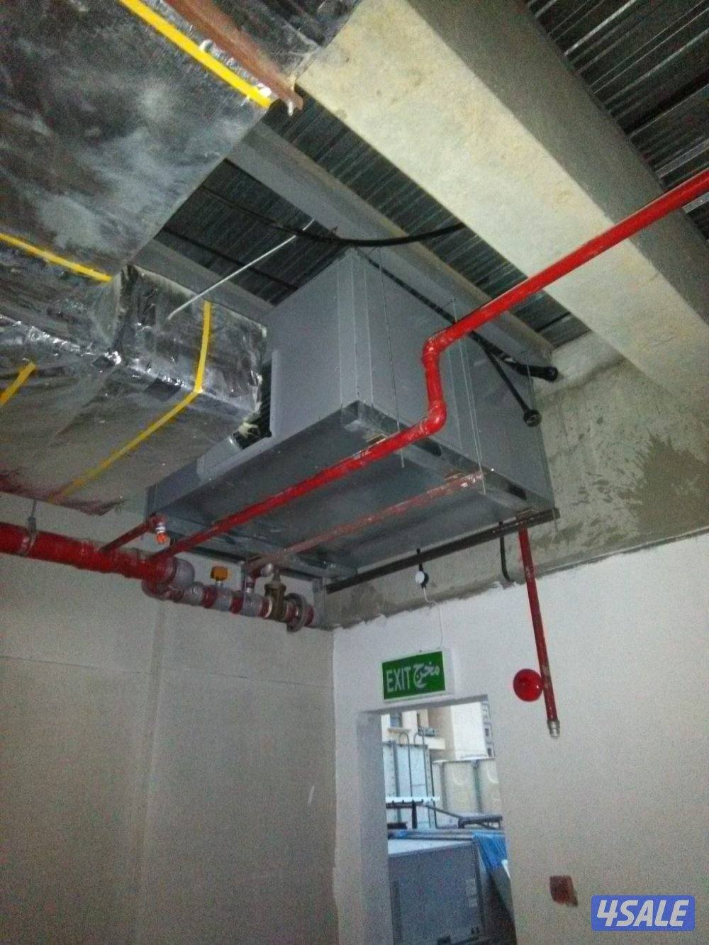 مقاول التكييف المركزي  نقل مكينة تريد تمديد تركيب دكت ديفوار9