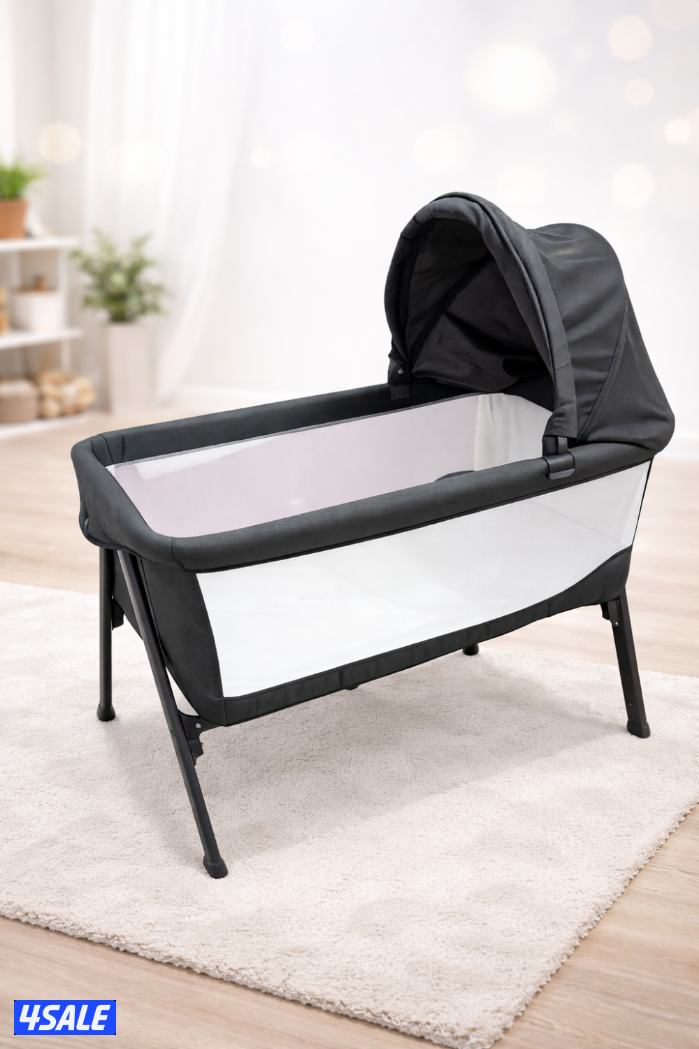 سرير رضع مستعمل استعمال خفيف جدا0