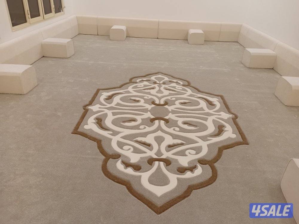 سجاد مساند ومراكي نقشات حفر يدوي بلاستك ثيل صناعي اسعار جمله11