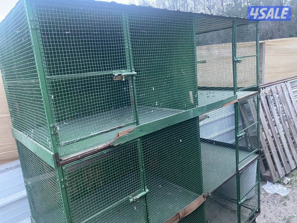 للبيع محميه طيور فك وتركيب براقي 3+6 ارتفاع 3 متر2