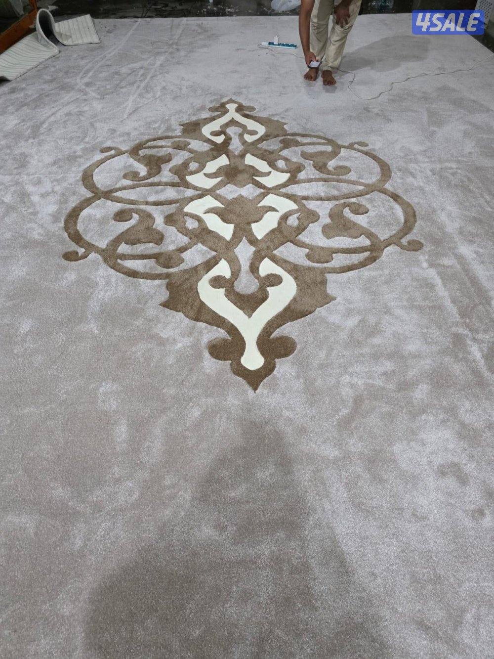 سجاد حفر يدوي حسب الطلب بأسعار منافسه 🤩🤩2