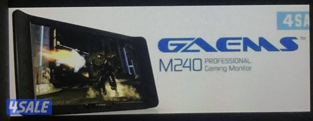 شاشةGaems M240 فلHDمتنقلة1