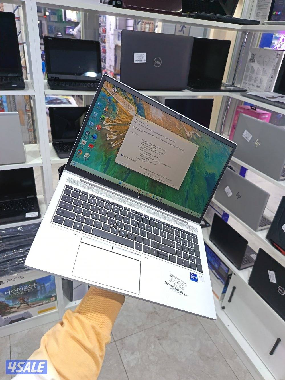hp elitebook 850 G8 Touch core i7 11 generation Ram 16 Hard ssd تاتش2