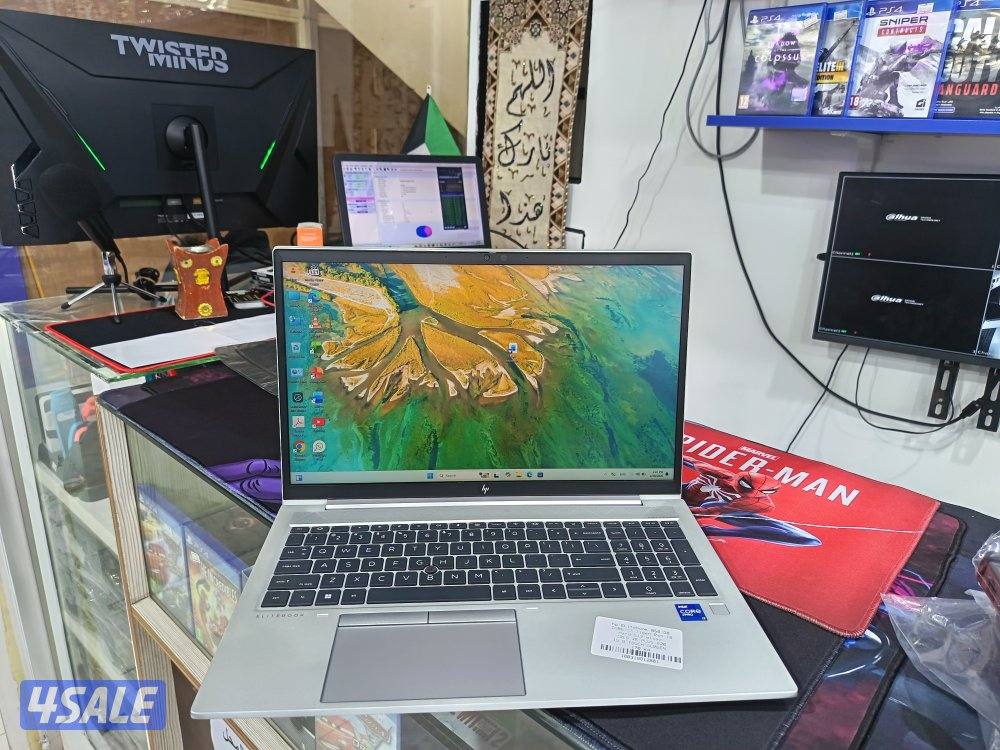 hp elitebook 850 G8 Touch core i7 11 generation Ram 16 Hard ssd تاتش6