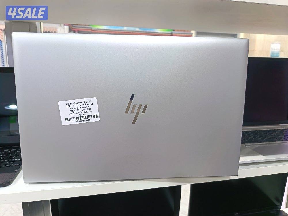 hp elitebook 850 G8 Touch core i7 11 generation Ram 16 Hard ssd تاتش7