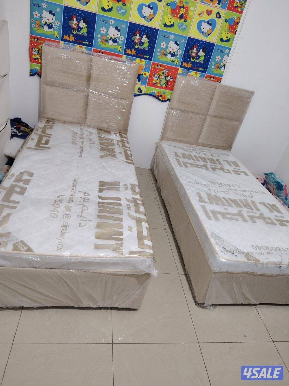 سراير وفرشات طبية بكل المقاسات وأرخص الأسعار وجميع الدزينات والالوان م1