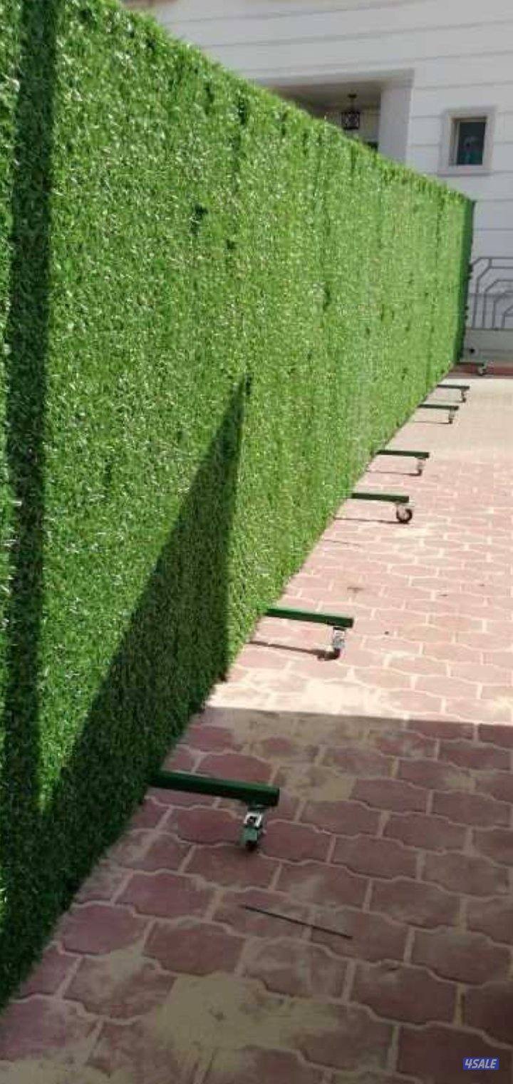 تنسيق حدائق تركيب السور التركي والتيل الطبيعي والصناعي وتركيب البلاط4