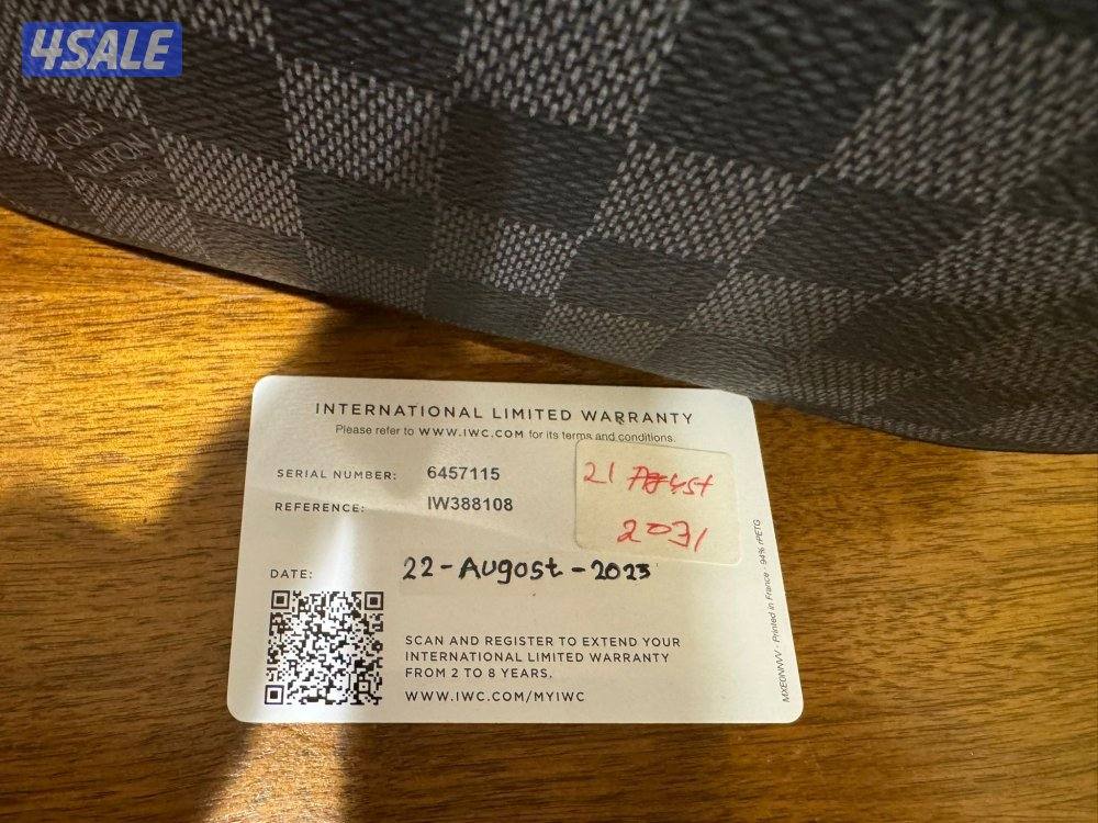 للبيع ساعة IWC تيفاني اصدار خاص وكالة بهبهاني6