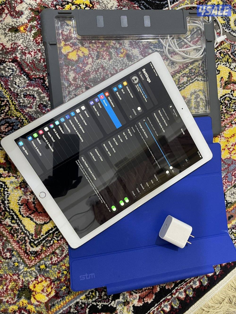 ايباد ابل برو 12.9 بوصة 128 قيقا الجيل الثاني  موديل 20176