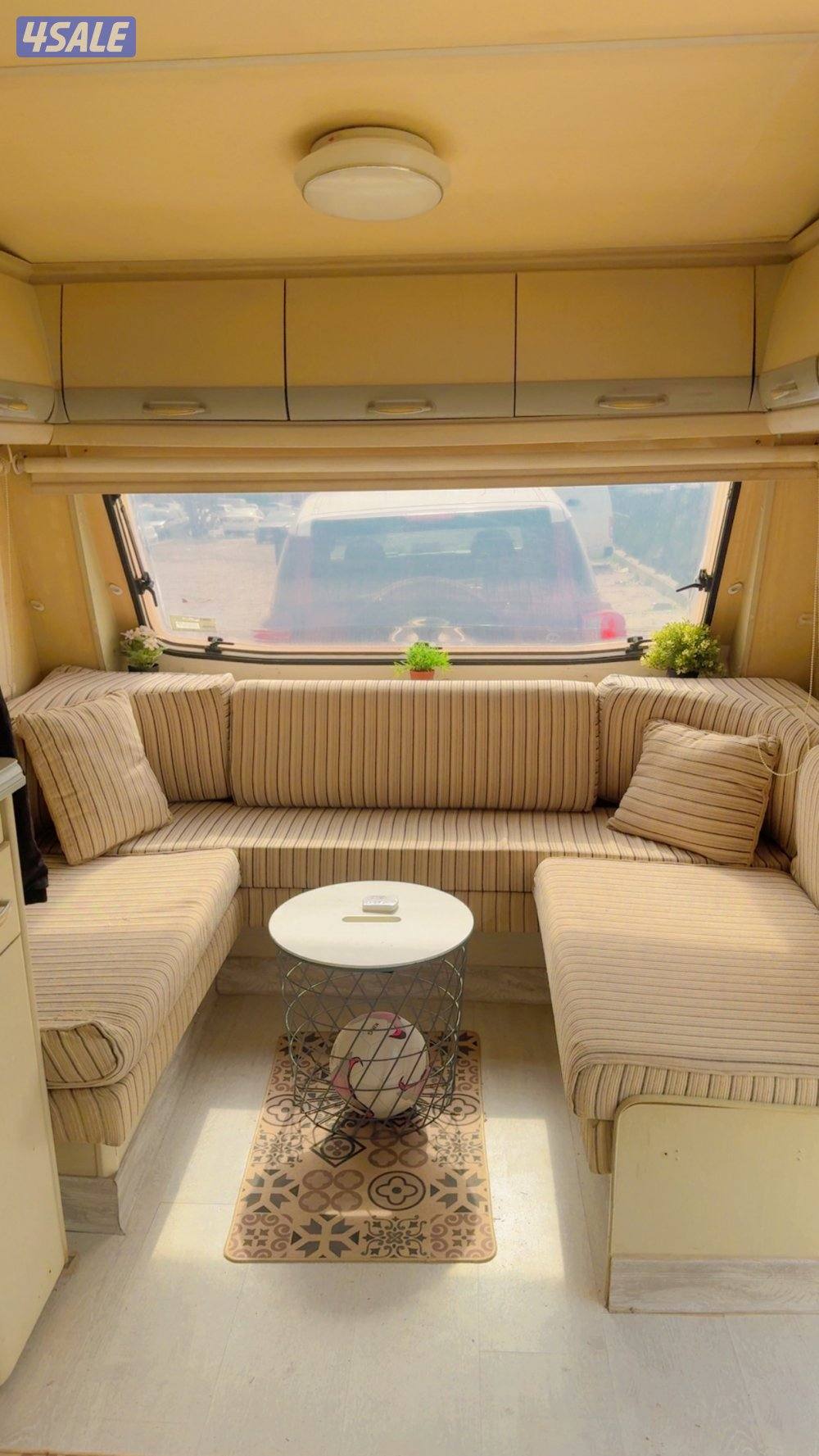 للبيع كرفان هوبي غرفه ماستر وصاله تواير يدد تلفزون تانكي ماء2