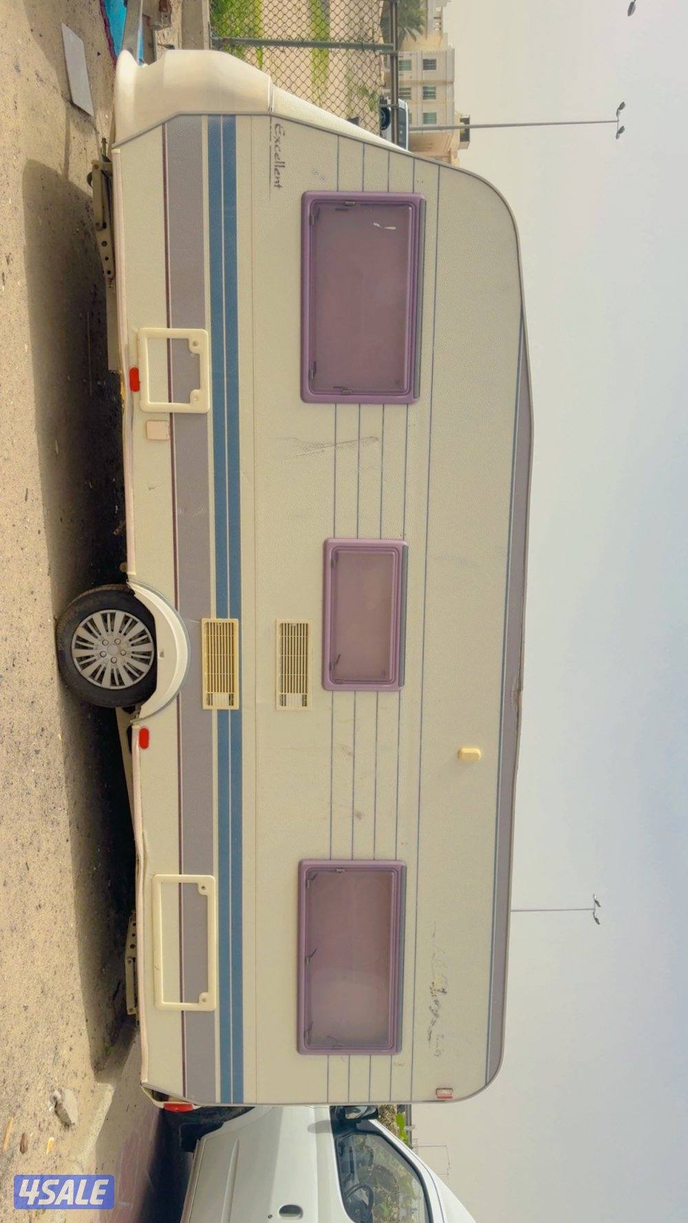 للبيع كرفان هوبي غرفه ماستر وصاله تواير يدد تلفزون تانكي ماء8