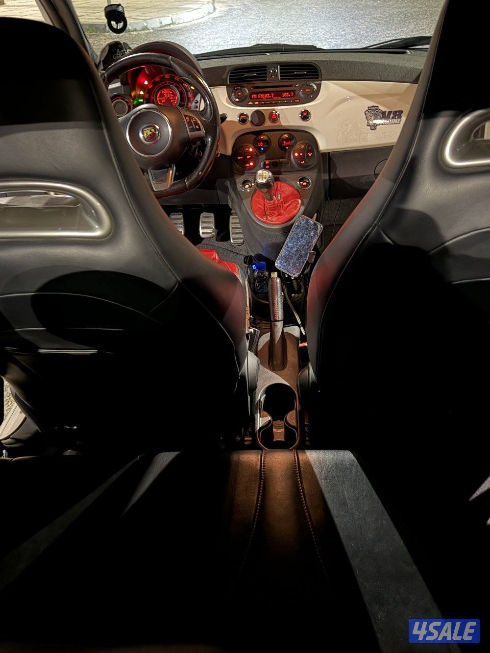 للبيع فيات ابارث قير عادي  موديل ٢٠١٢3