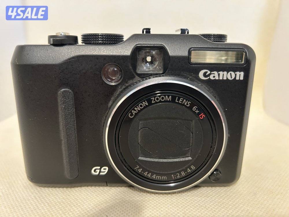 Camera canon G9 نادره شبه جديده صورها داخل0