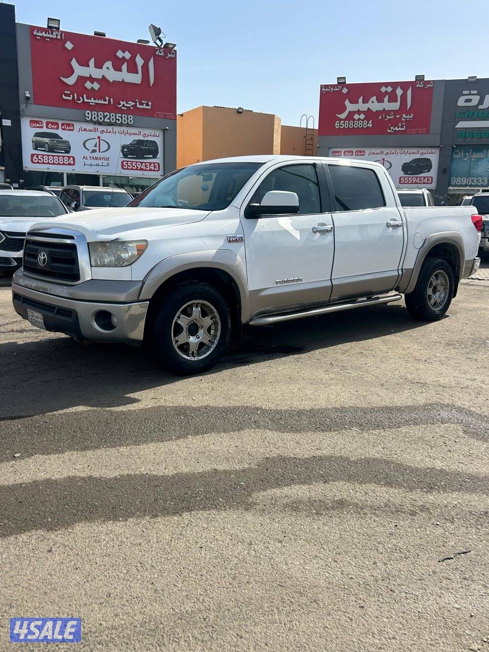 تويوتا تندرا -V8 
موديل 2010
ماشى 332.000 k.m  
وارد امريكا.8