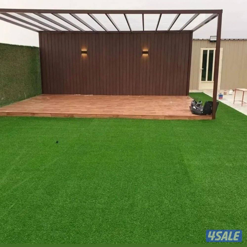 مبيعات ثيل طبيعي وصناعي والسياج التركي وبديل الخشب بأسعار مناسبة12