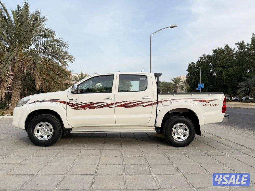 هايلكس 2014 الساير دبل جير تماتيك بحاله نادره عداد 68 الف1