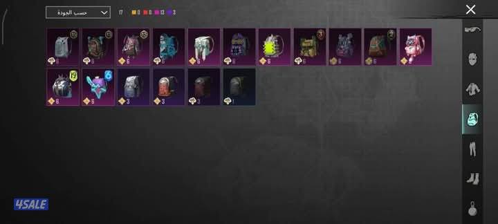 حساب ببجي للبيع نادر6