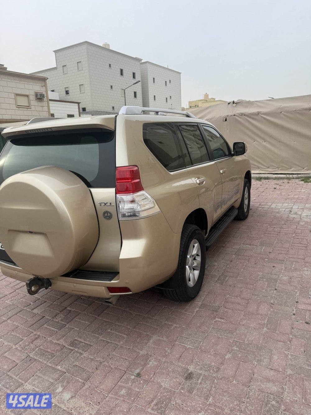 برادو ٢٠١٠ماشي٢٢٦شرط الفحص قير وماكينه وشاصي البدي في ٣قطع4