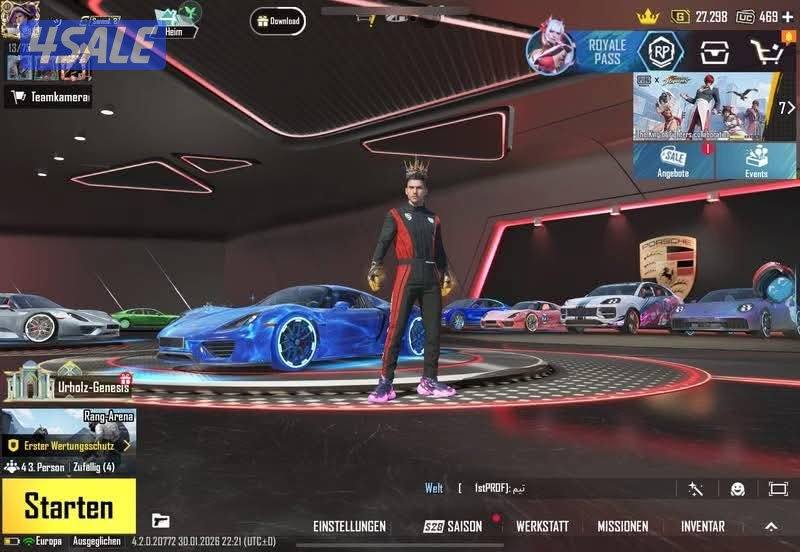 حساب ببجي عالمي5