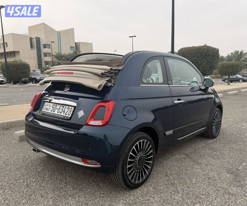 للبيع فيات 500cموديل 2019 ماشيه 22 الف وكاله الكويت شرط الفحص تماتيك3