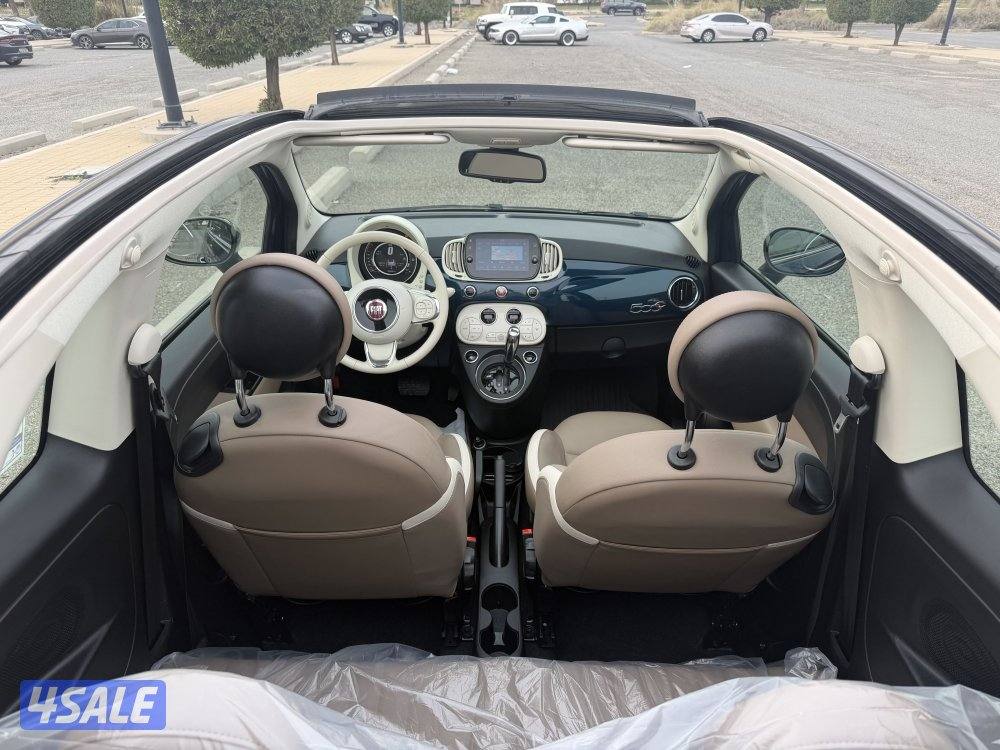 للبيع فيات 500cموديل 2019 ماشيه 22 الف وكاله الكويت شرط الفحص تماتيك4
