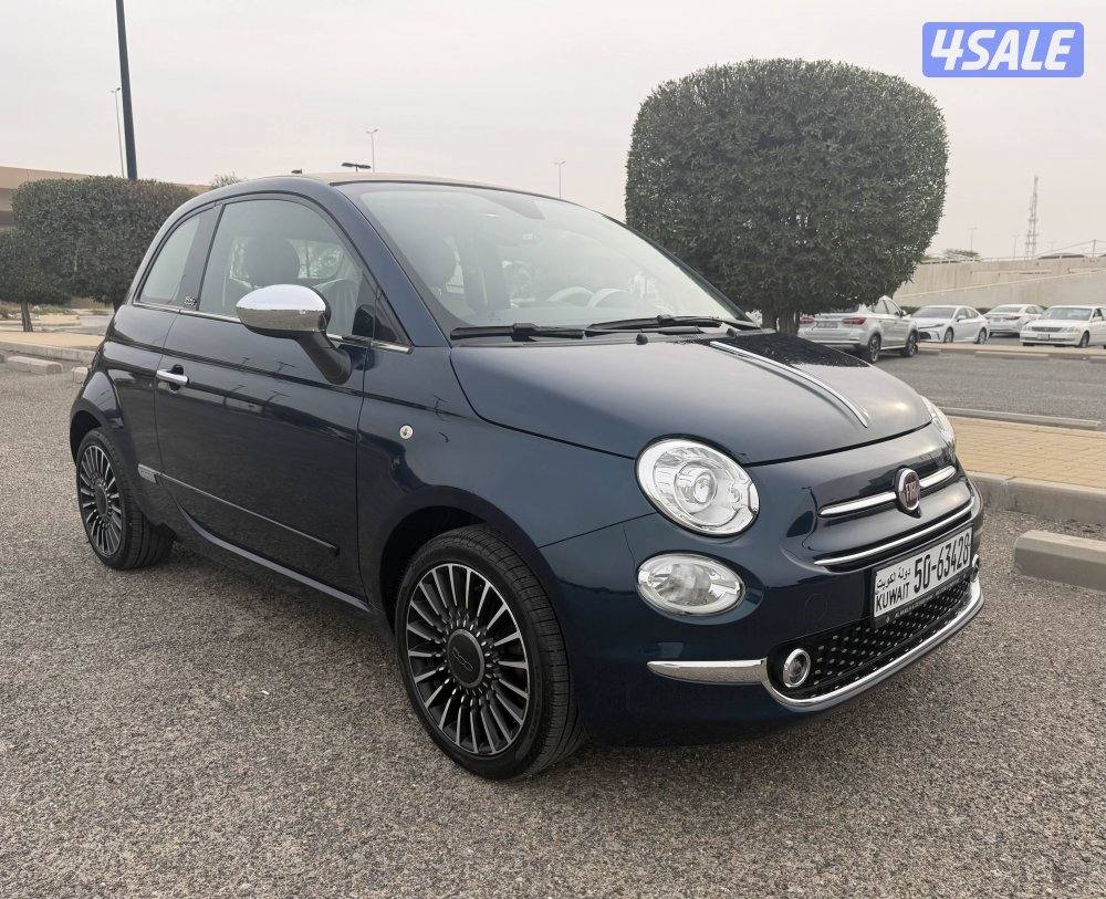 للبيع فيات 500cموديل 2019 ماشيه 22 الف وكاله الكويت شرط الفحص تماتيك5