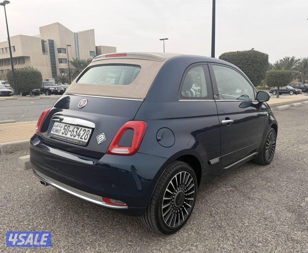 للبيع فيات 500cموديل 2019 ماشيه 22 الف وكاله الكويت شرط الفحص تماتيك6