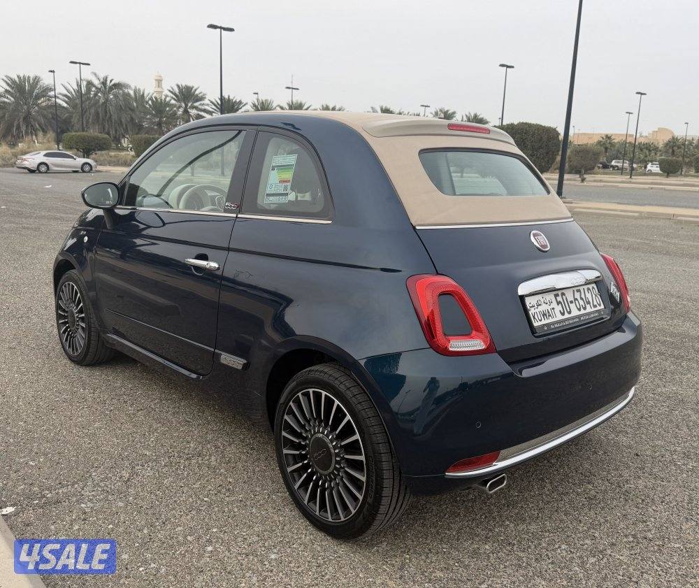 للبيع فيات 500cموديل 2019 ماشيه 22 الف وكاله الكويت شرط الفحص تماتيك7