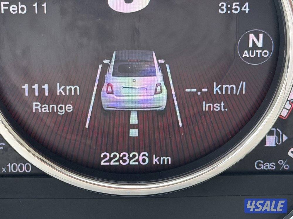 للبيع فيات 500cموديل 2019 ماشيه 22 الف وكاله الكويت شرط الفحص تماتيك10