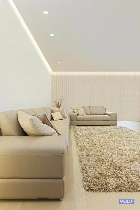 ديكور جبس بورد قاطع بارتيشن جبس بورد اسمنت بورد اصباغ بديل خشب بديل7