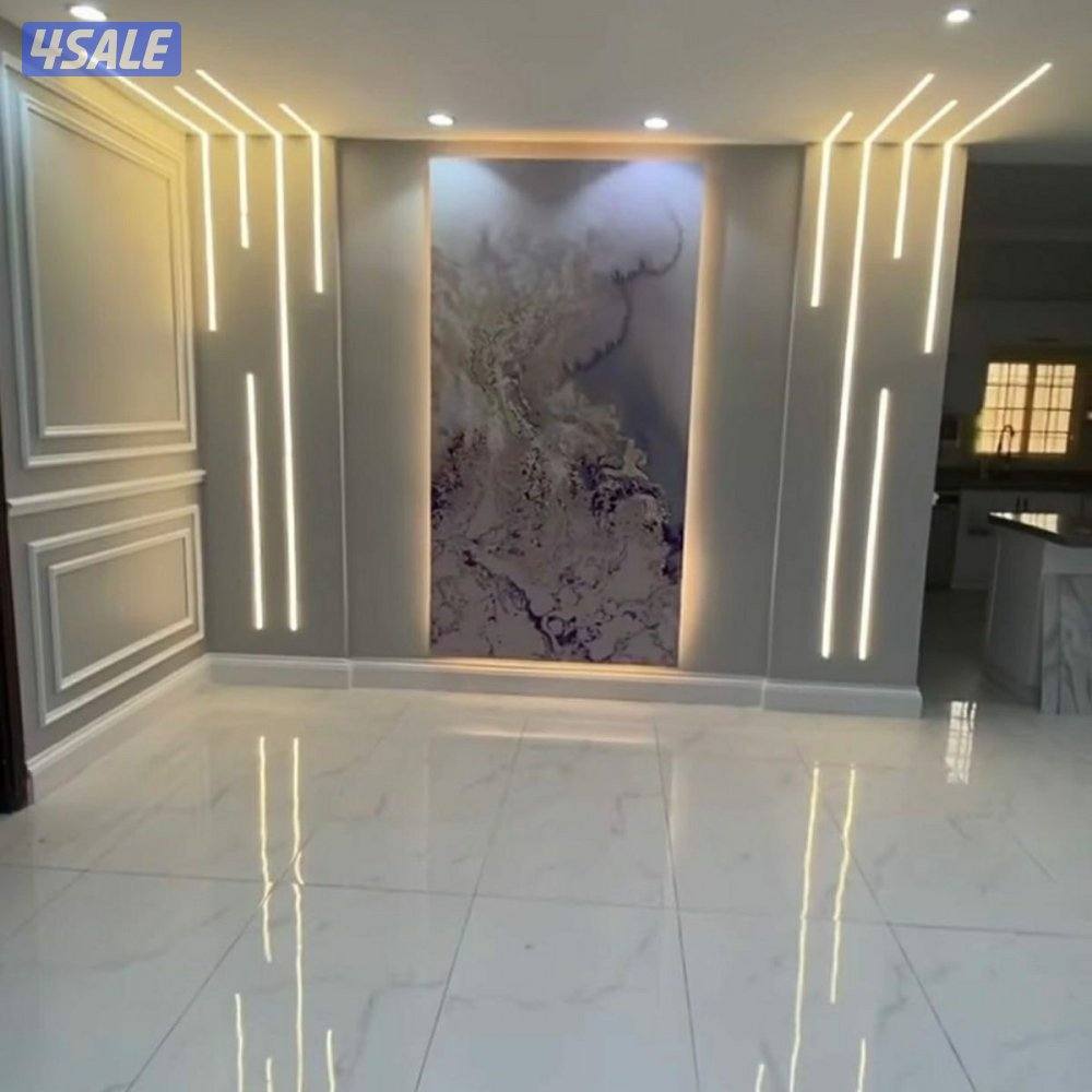 ديكور جبس بورد قاطع بارتيشن جبس بورد اسمنت بورد اصباغ بديل خشب بديل8