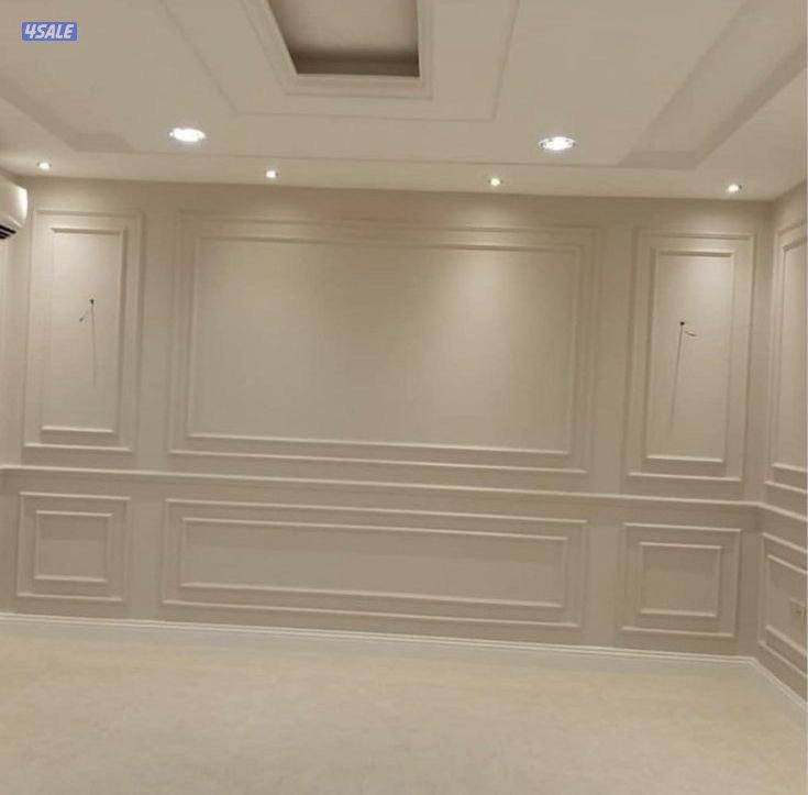 ديكور جبس بورد قاطع بارتيشن جبس بورد اسمنت بورد اصباغ بديل خشب بديل12