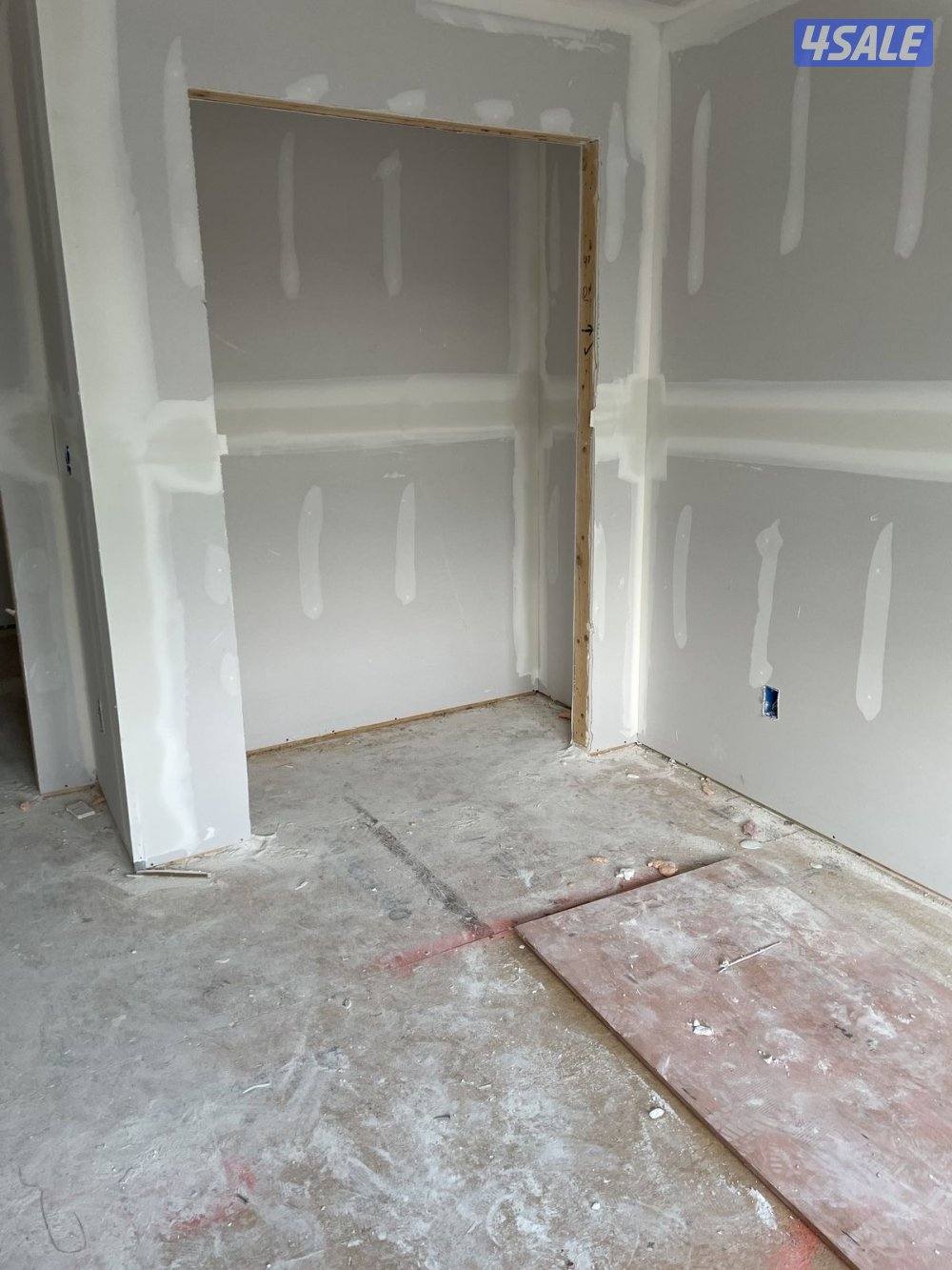 ديكور جبس بورد قاطع بارتيشن جبس بورد اسمنت بورد اصباغ بديل خشب بديل15