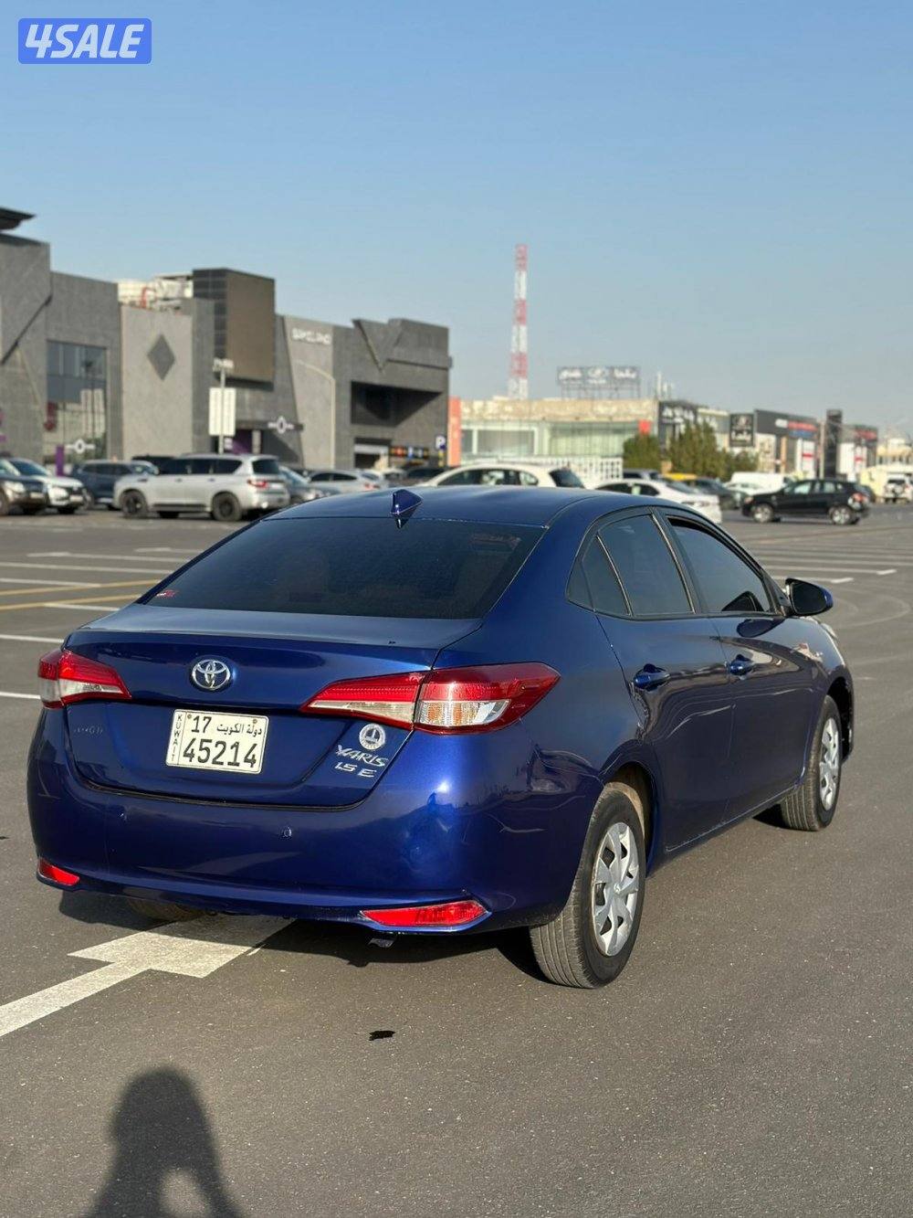 للبيع تويوتا يارس موديل 2019نظيفه3