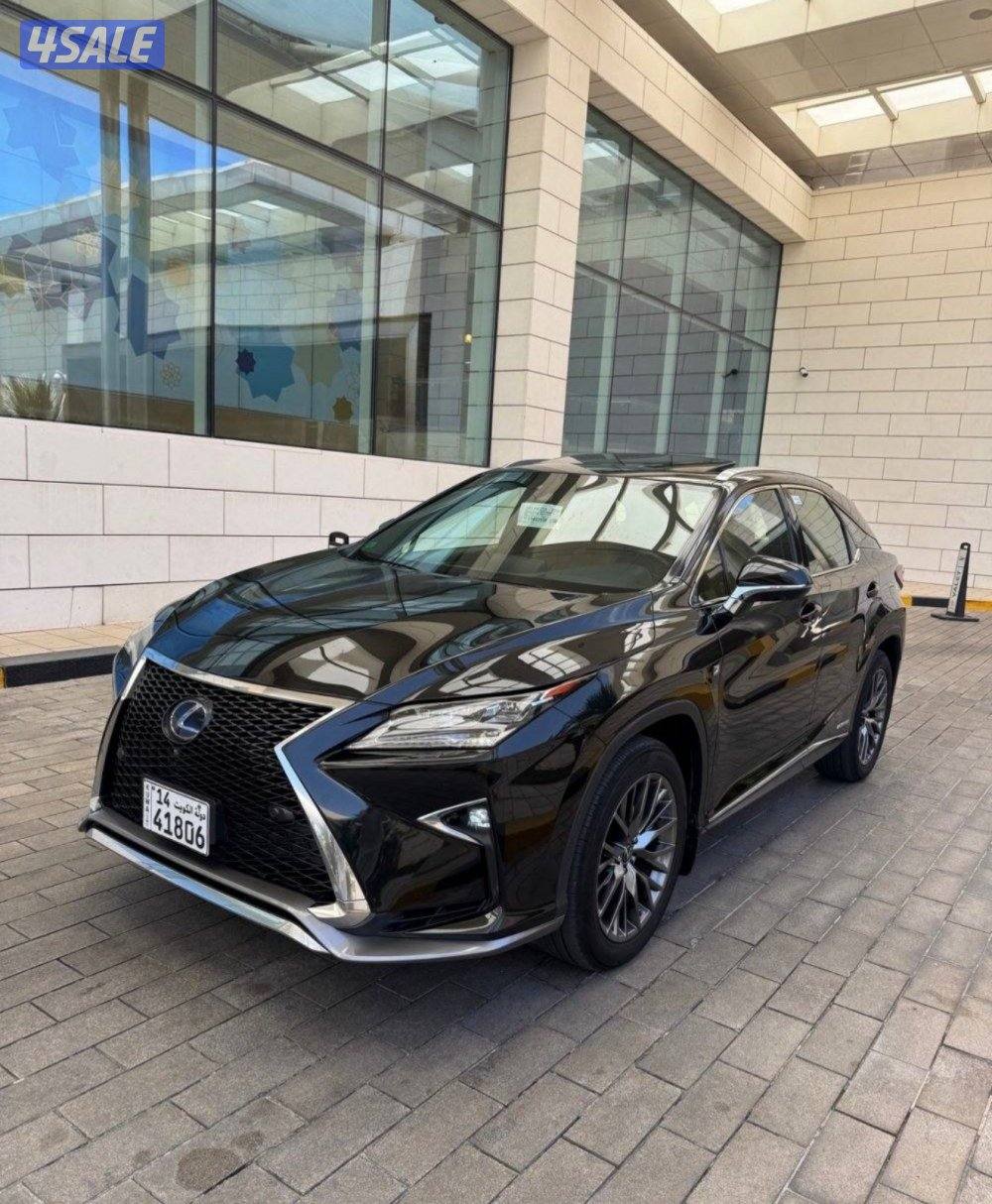 لكزس Rx 450h هايبرد اعلى مواصفات سيرفس منتظم بحاله الوكالهF-Sport0