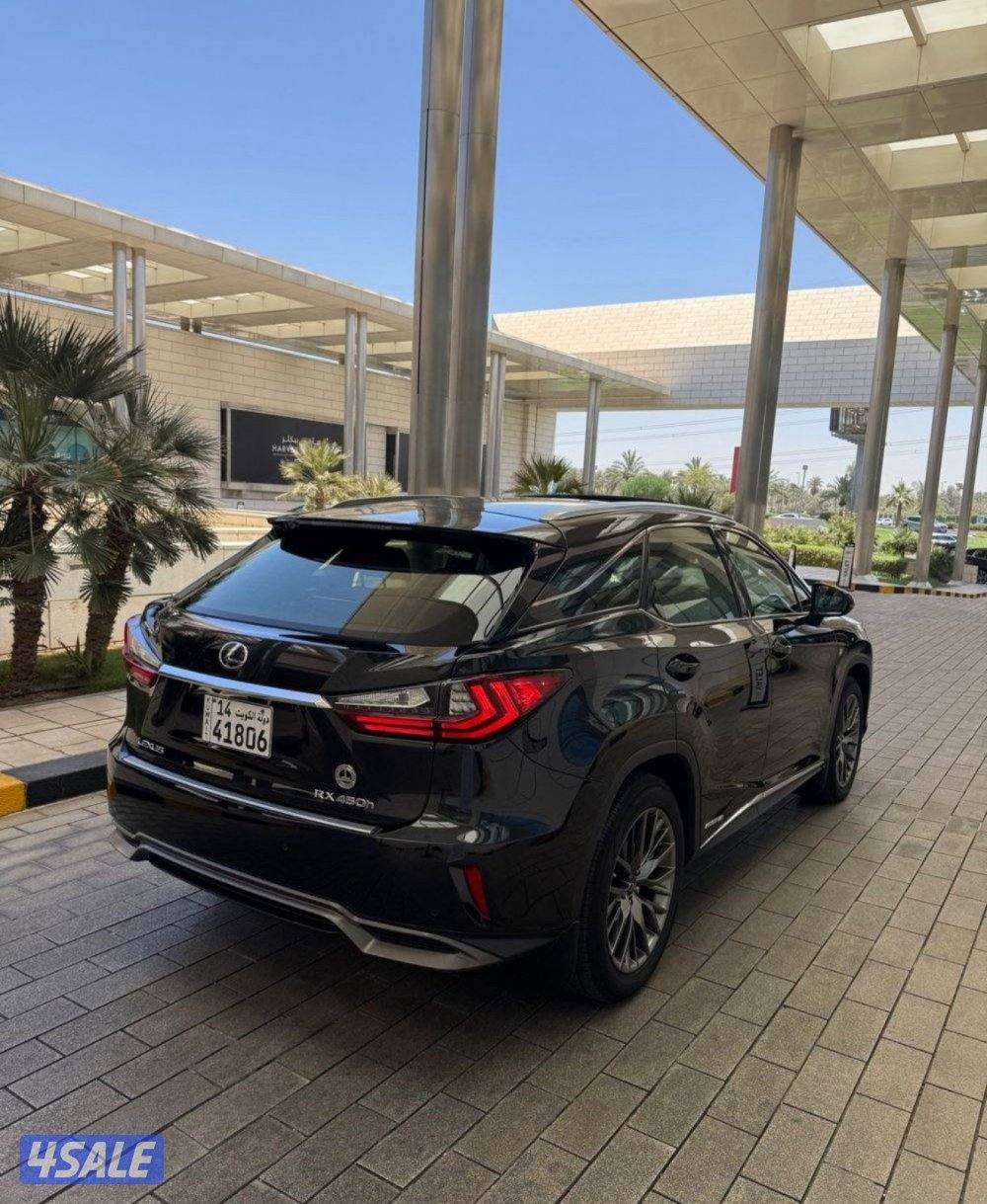 لكزس Rx 450h هايبرد اعلى مواصفات سيرفس منتظم بحاله الوكالهF-Sport7