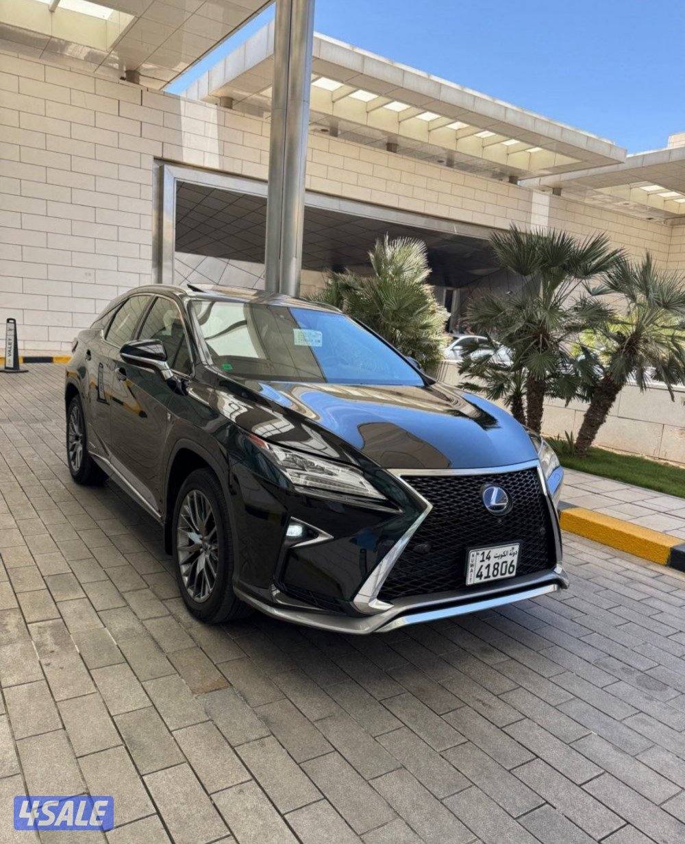 لكزس Rx 450h هايبرد اعلى مواصفات سيرفس منتظم بحاله الوكالهF-Sport8