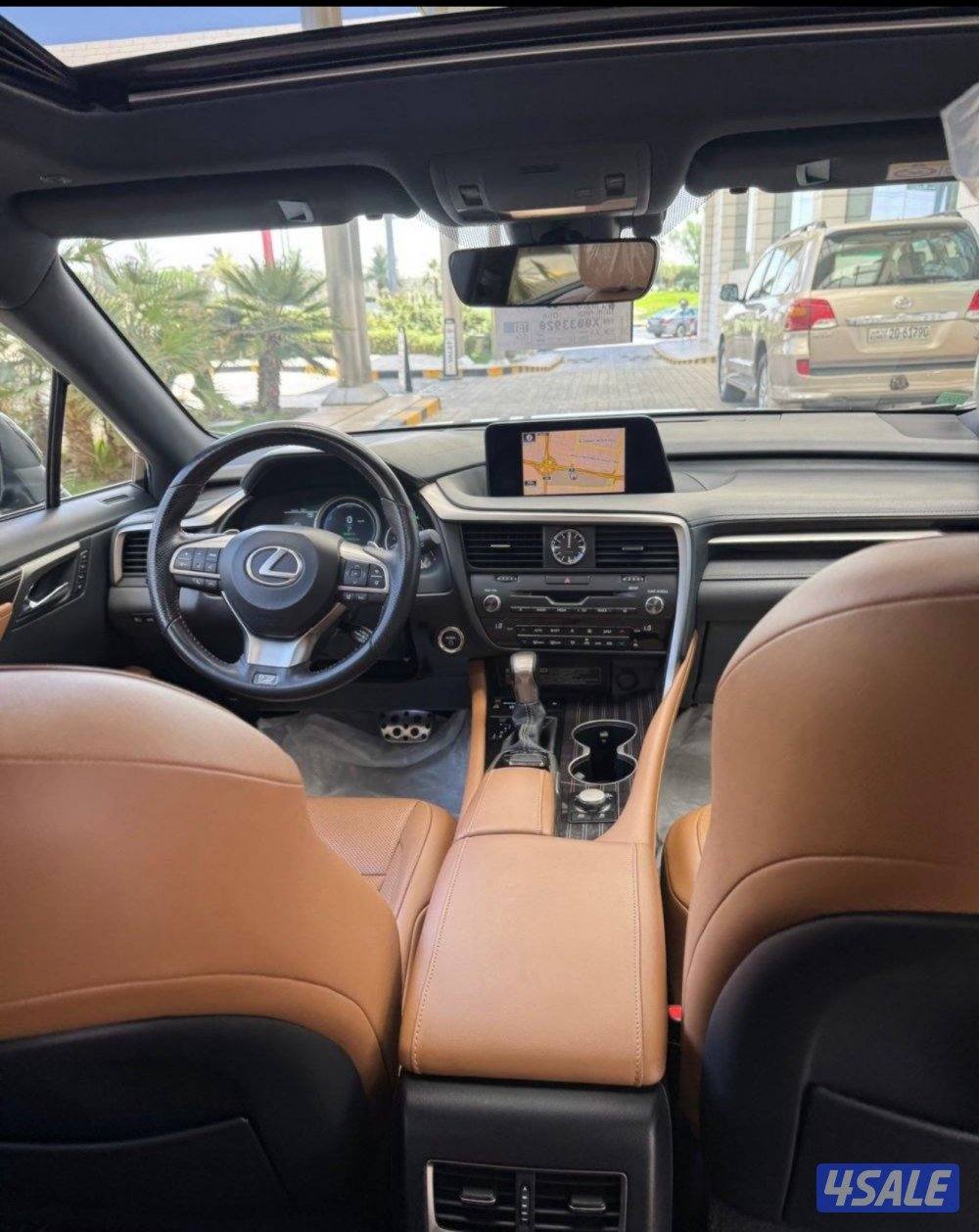 لكزس Rx 450h هايبرد اعلى مواصفات سيرفس منتظم بحاله الوكالهF-Sport10