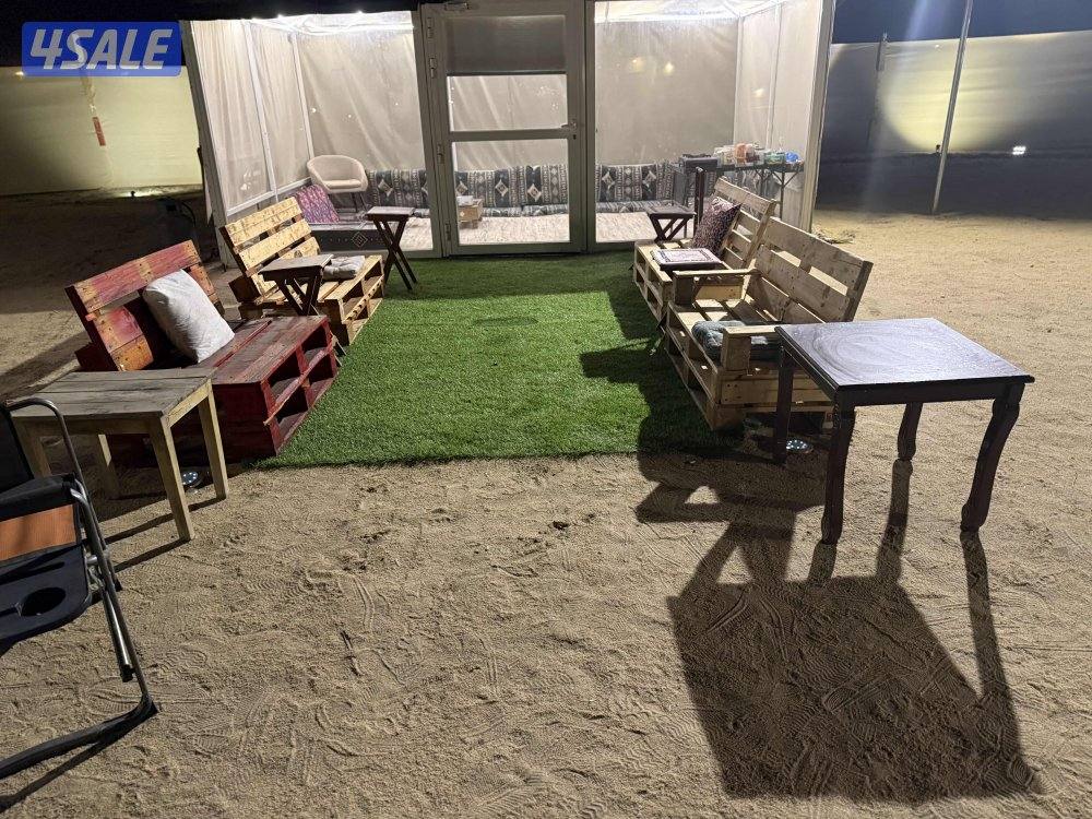 للايجار مخيم مكانه هادي ويصلح للعوايل7