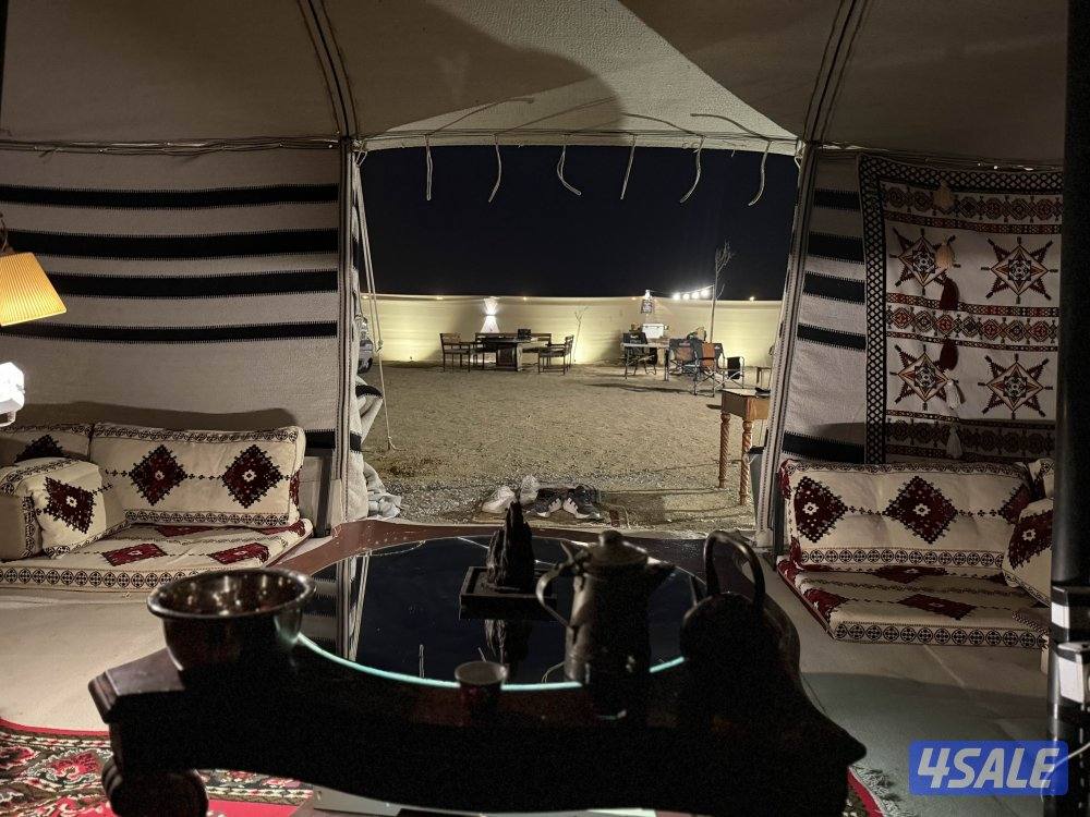 للايجار مخيم مكانه هادي ويصلح للعوايل9