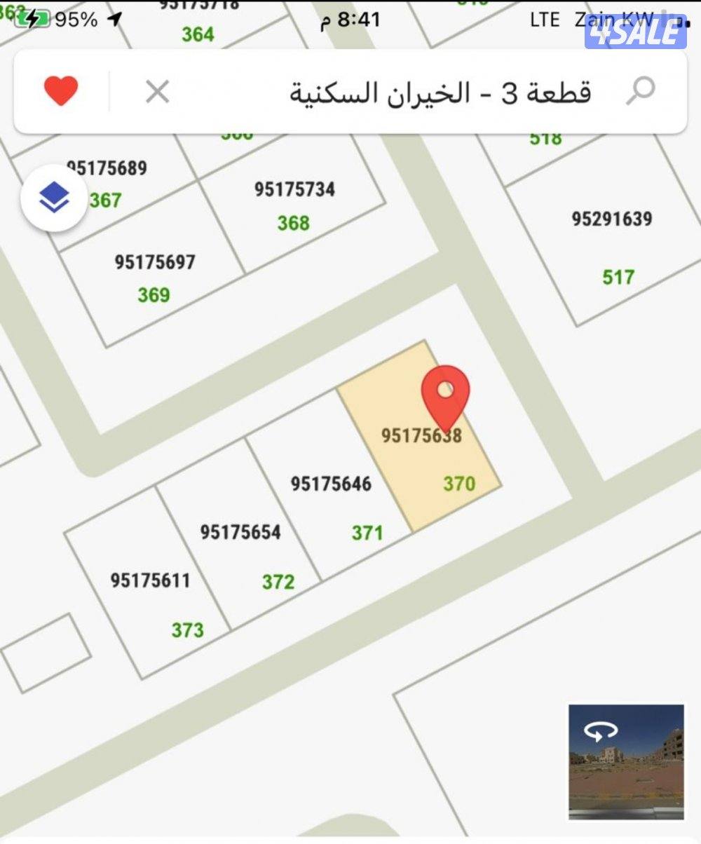 للبيع أرض في الخيران السكنية0