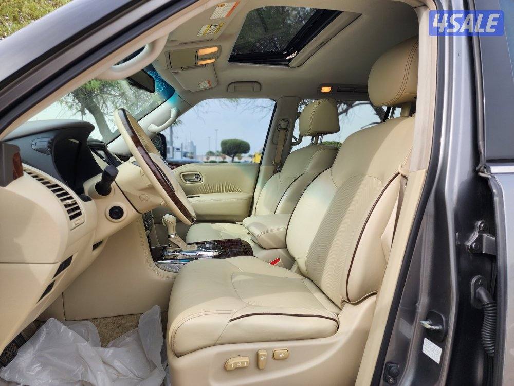 للبيع نيسان باترول 2014 بلاتينوم عداد 192 ألف كامل المواصفات شرط الفحص4