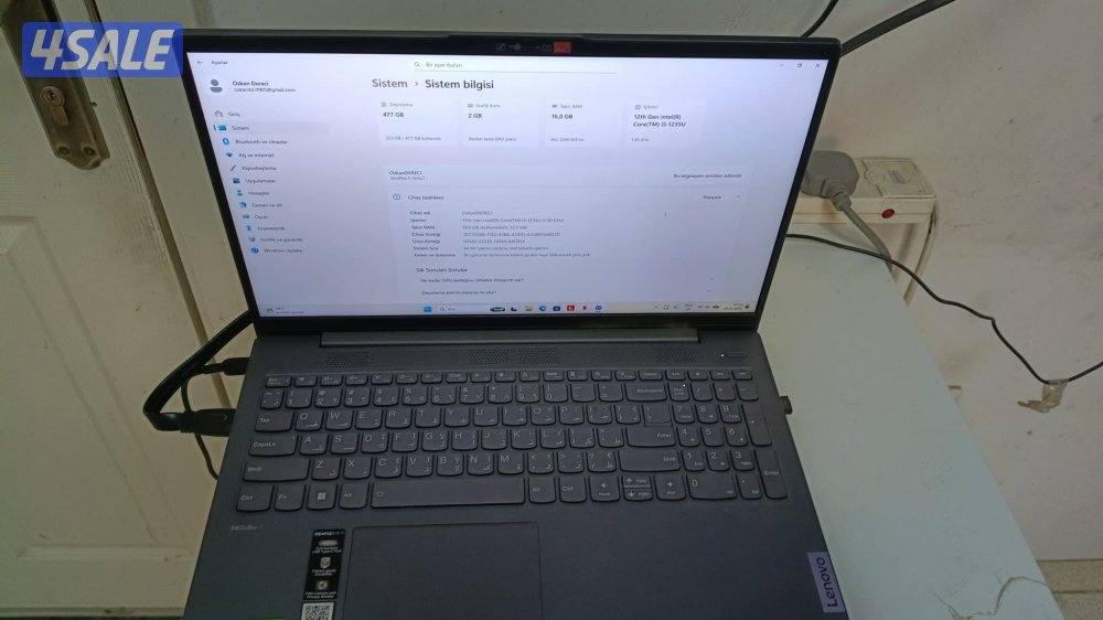 Lenovo IdeaPad 5 15IAL7 Intel Core i5-1235U 16GB RAM 512GB SSD NVIDIA0