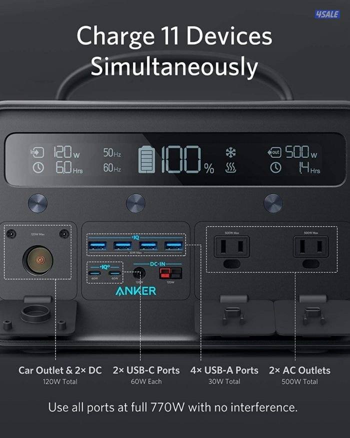 باور بانك كبير Anker Portable Power Station, PowerHouse II1