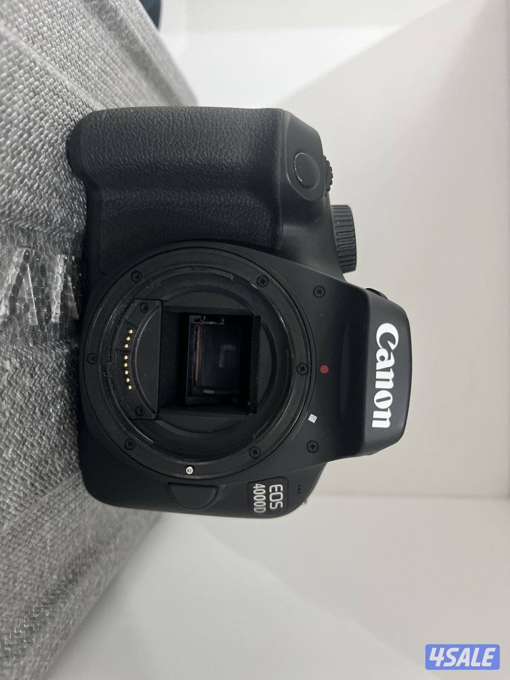 كاميرا كانون 4000d عدسة 18-55mm + عدسة ماكرو + استاند السعر النهائي 🔥🔥5