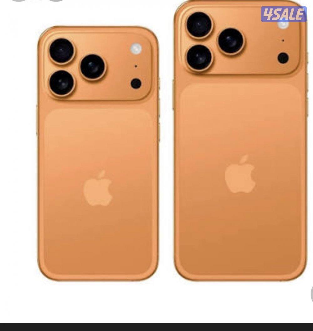 البيع ايفون 17بروماكس 512قيقا جديد بلكرتون0