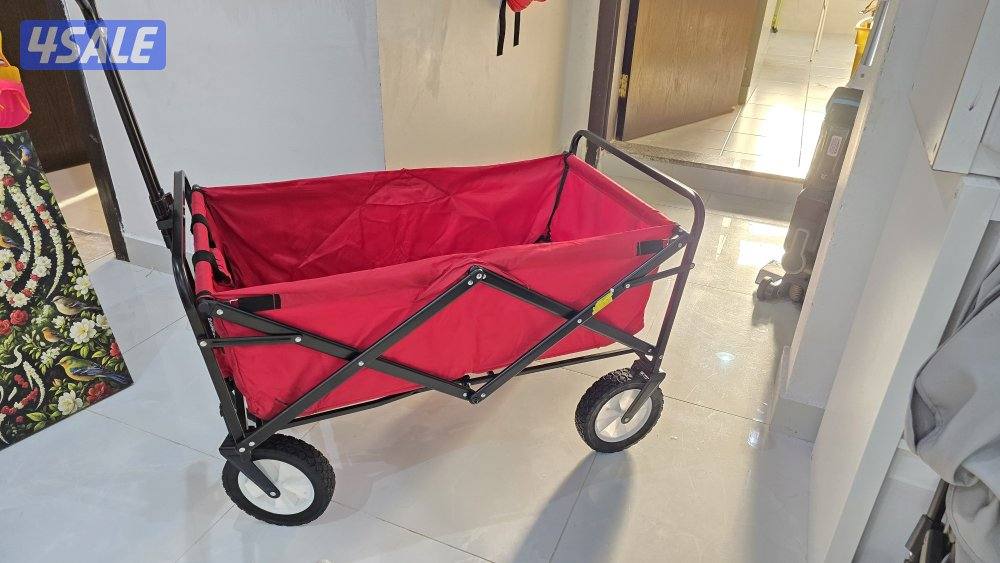 عربة بعجلات قوية للنقل جودة عالية نظيفة جدا0