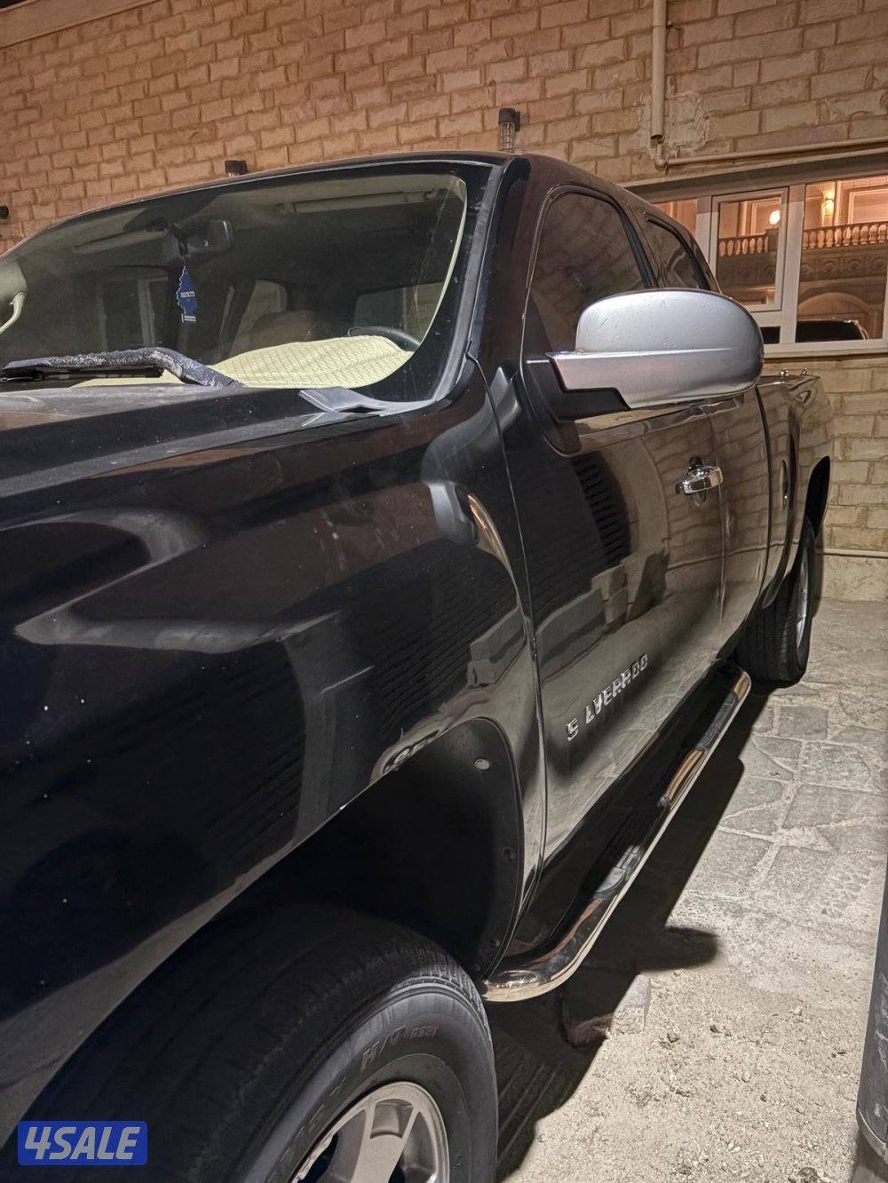 للبيع سلفرادو z71دبل قير شرط الفحص قير مكينه شاصي4